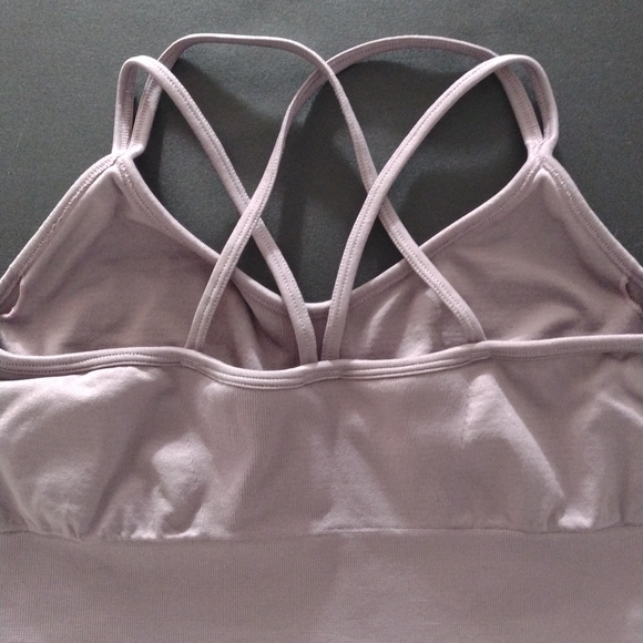 Women's Lavender Sports Bra - Picture 4 of 6